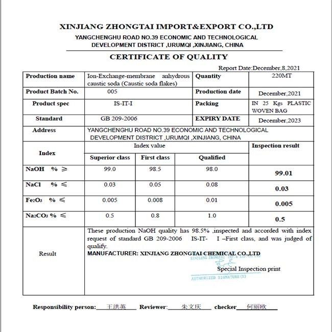 99 Caustic Soda 25kg Untuk Agen Pengembang Warna Agen Saponifikasi