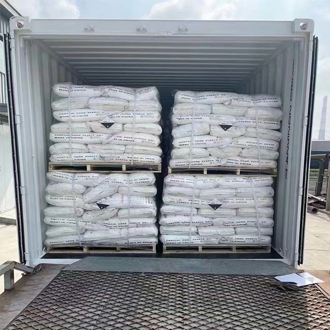 NaOH Kemurnian Tinggi Caustic Soda 99 Flakes Sodium Hydroxide Flakes Produksi Enamel