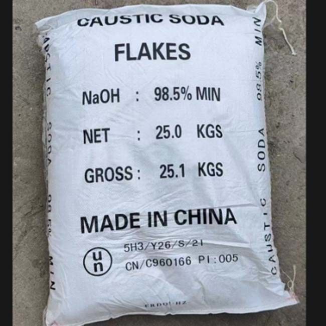 Produk Minyak Bumi Yang Dimurnikan 1310-73-2 Caustic NaOH 25KG/Bag