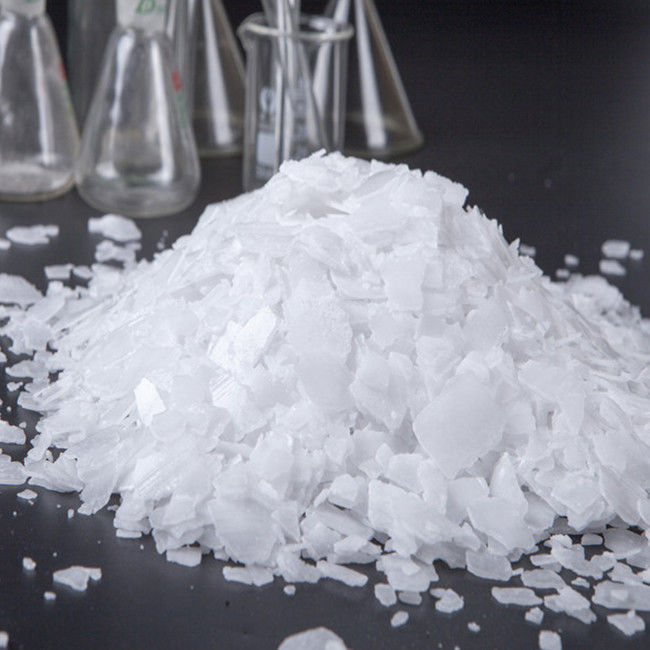 25kg/Kotak Cas No 1310 73 2 Caustic Soda Flakes Natrium Hydroxide Untuk aditif makanan