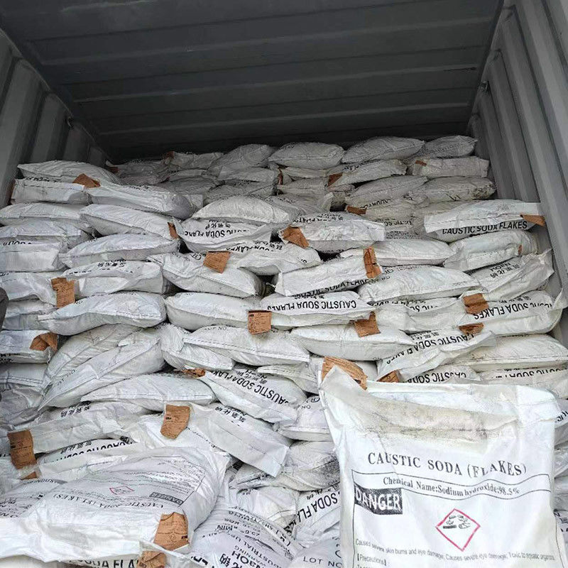 CAS No 1310-73-2 Solid Caustic Soda / 25kg/Bag Untuk Industri Farmasi